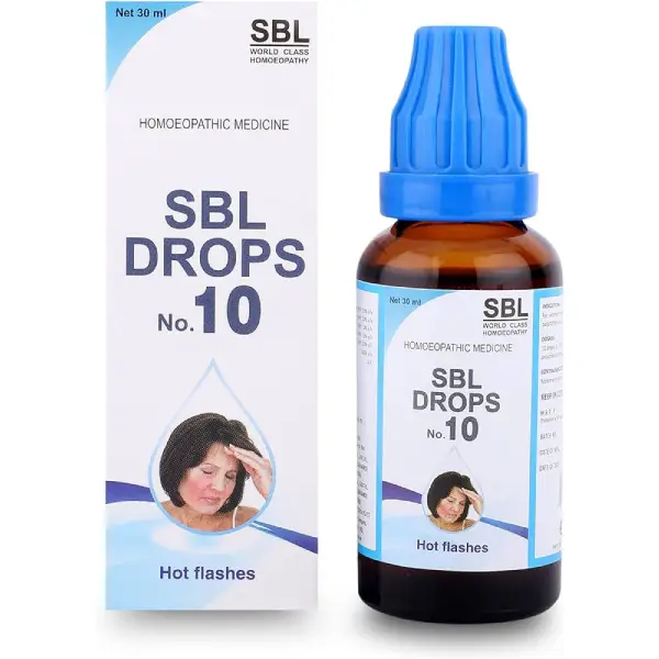 SBL Drops No. 10 (For Hot Flashes)